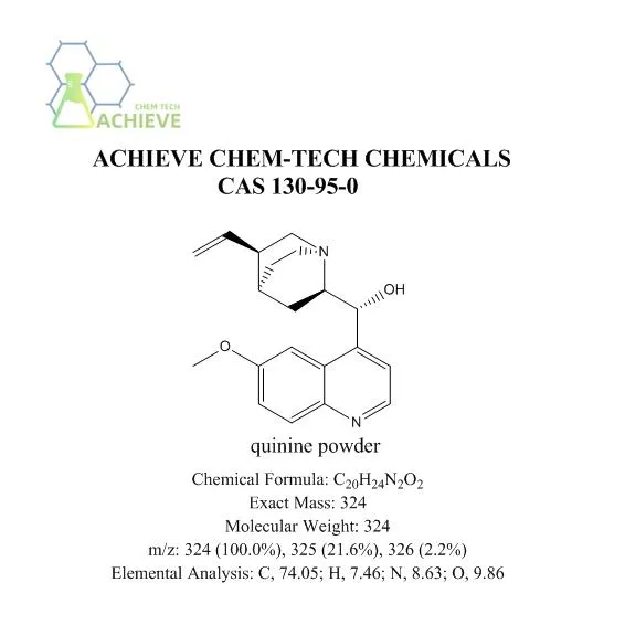 Quinine CAS 130-95-0 | Shaanxi BLOOM Tech Co., Ltd Quinine CAS 130-95-0 | Shaanxi BLOOM Tech Co., Ltd