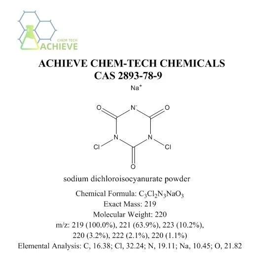 Sodium Dichloroisocyanurate Powder CAS 2893-78-9
