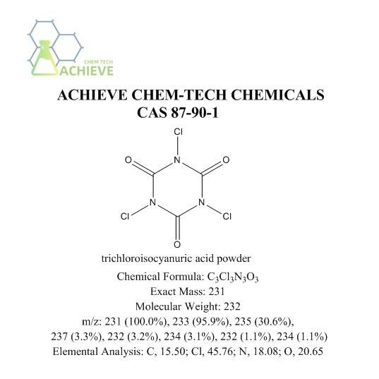 Trichloroisocyanuric Acid Powder CAS 87-90-1