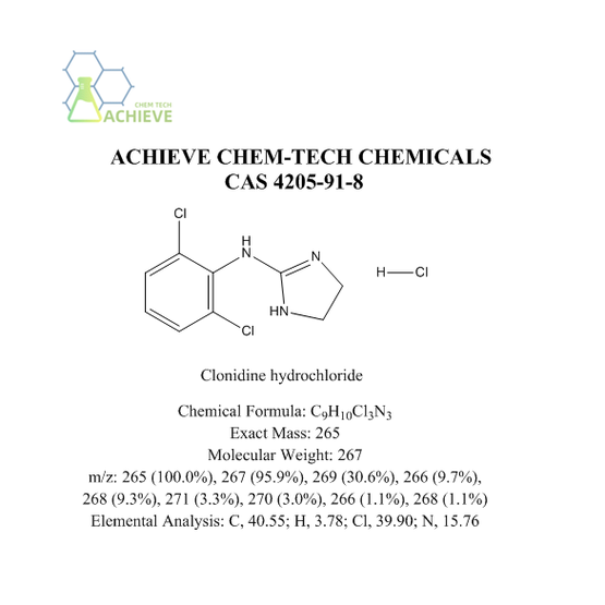Clonidine Hydrochloride Powder CAS 4205-91-8 | Shaanxi BLOOM Tech Co., Ltd Clonidine Hydrochloride Powder CAS 4205-91-8 | Shaanxi BLOOM Tech Co., Ltd