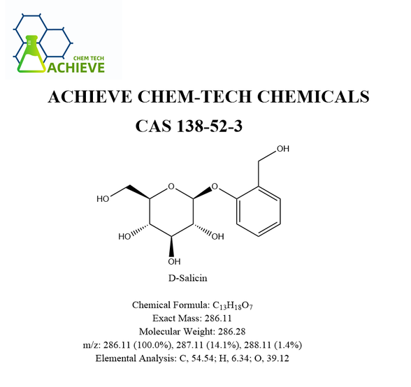 D-Salicin CAS 138-52-3 | Shaanxi BLOOM Tech Co., Ltd D-Salicin CAS 138-52-3 | Shaanxi BLOOM Tech Co., Ltd
