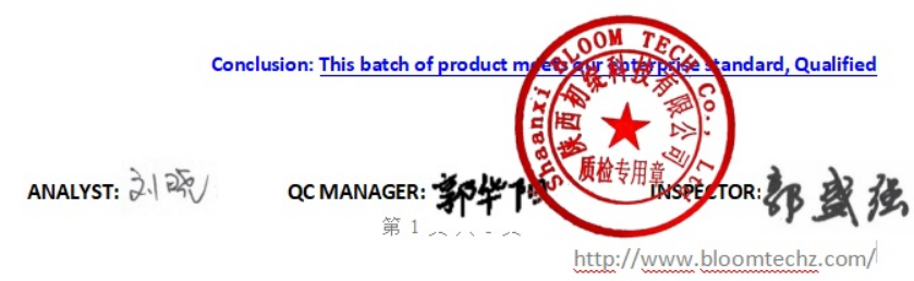Shaanxi BLOOM Tech Co., Ltd Shaanxi BLOOM Tech Co., Ltd