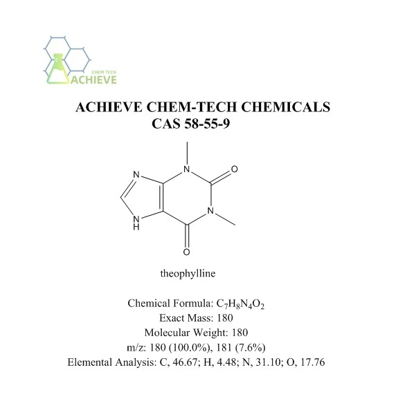 Theophylline Powder CAS 58-55-9